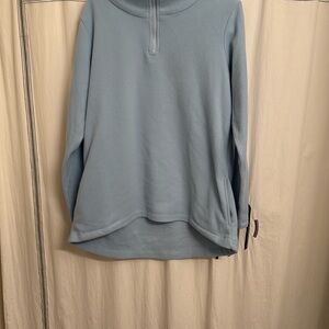 Dudley Stephens Light Blue Fleece Pullover